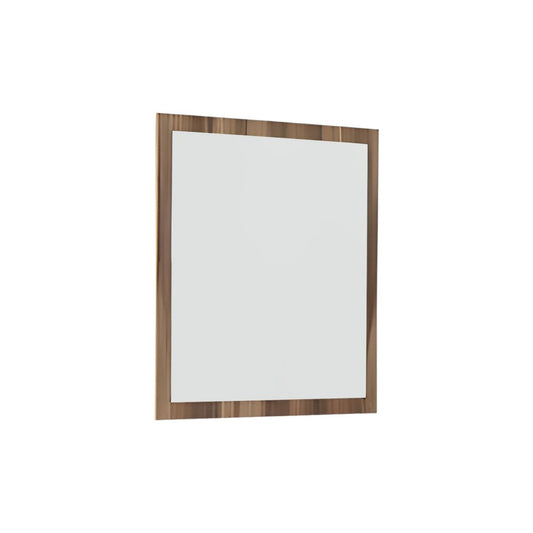 41" Natural Wood Framed Accent Mirror