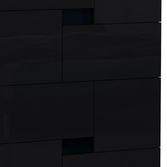 44" Superb Black High Gloss Chest