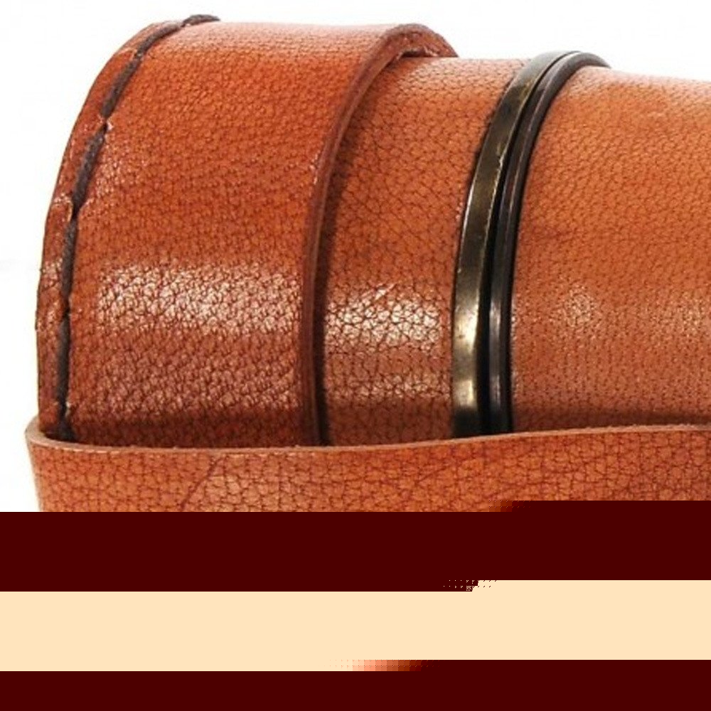 Rustic Brass And Leather Handheld Telescope