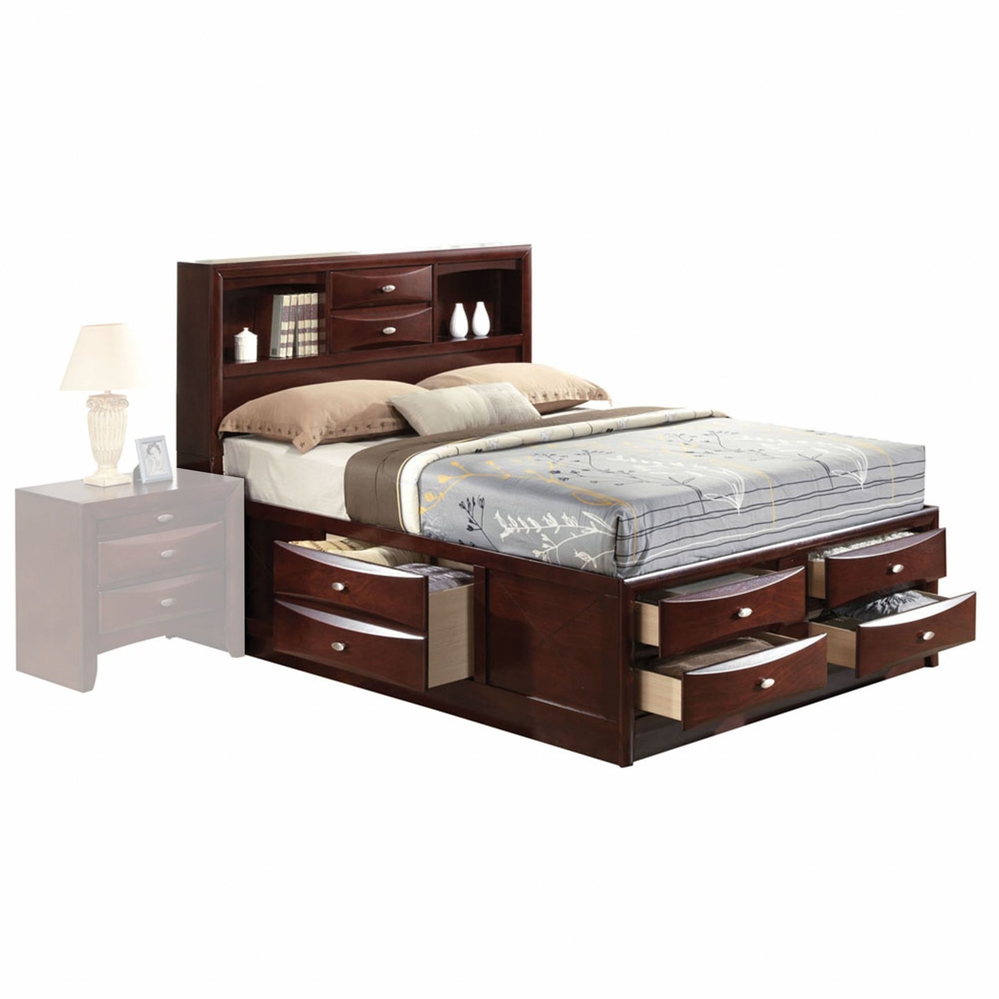 Espresso Bed Frame