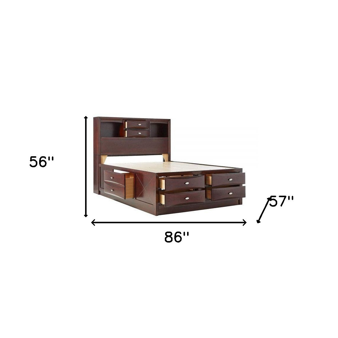 Espresso Bed Frame