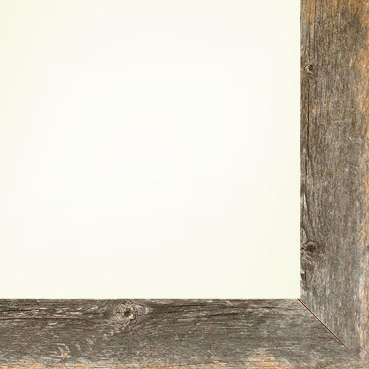 4" x 4" Gray Wood Tabletop Picture Frame