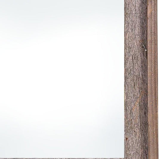 8.5" x 11" Gray Wood Tabletop Picture Frame