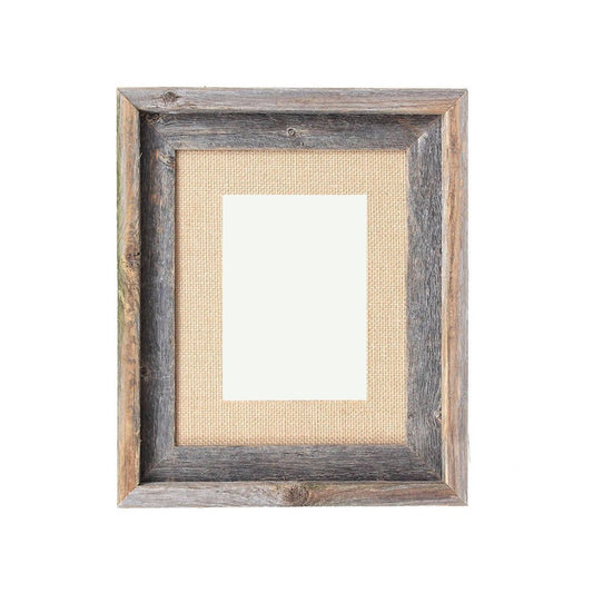 11" x 14" Gray Wood Hanging Picture Frame