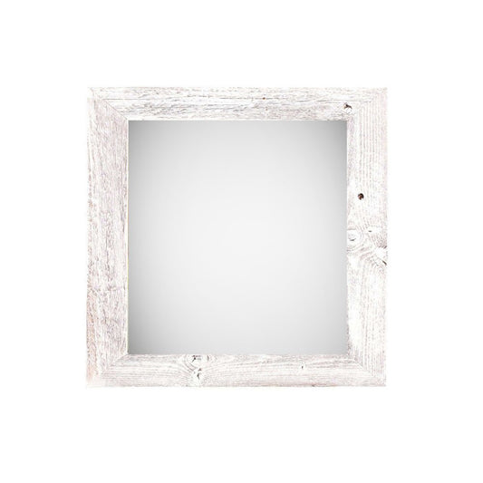 12" x 12" White Wood Tabletop Picture Frame