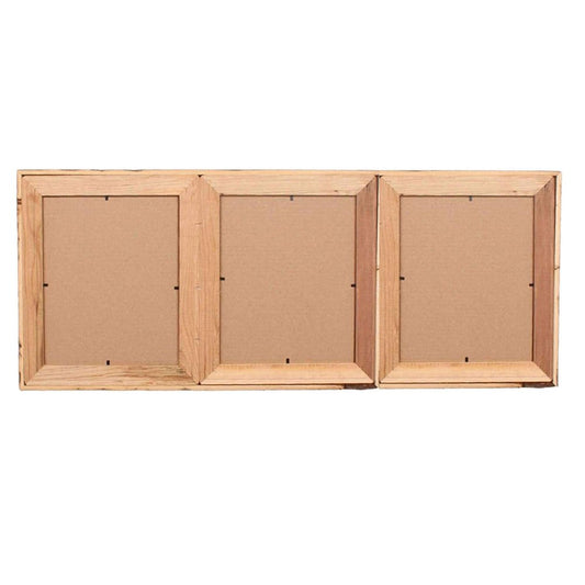 5" x 7" Gray Wood Hanging Picture Frame with Mat
