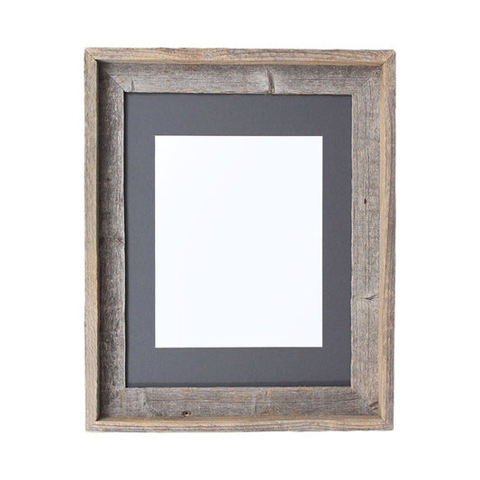 11" x 14" Gray Wood Hanging Picture Frame
