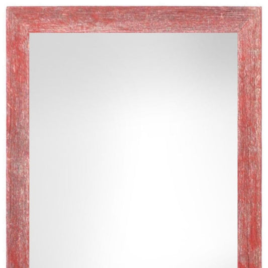 11" x 17" Red Wood Hanging Picture Frame
