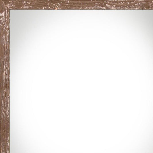 14" x 18" Brown Wood Hanging Picture Frame