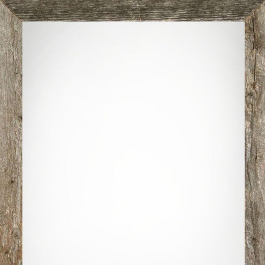 9" x 12" Gray Wood Hanging Picture Frame