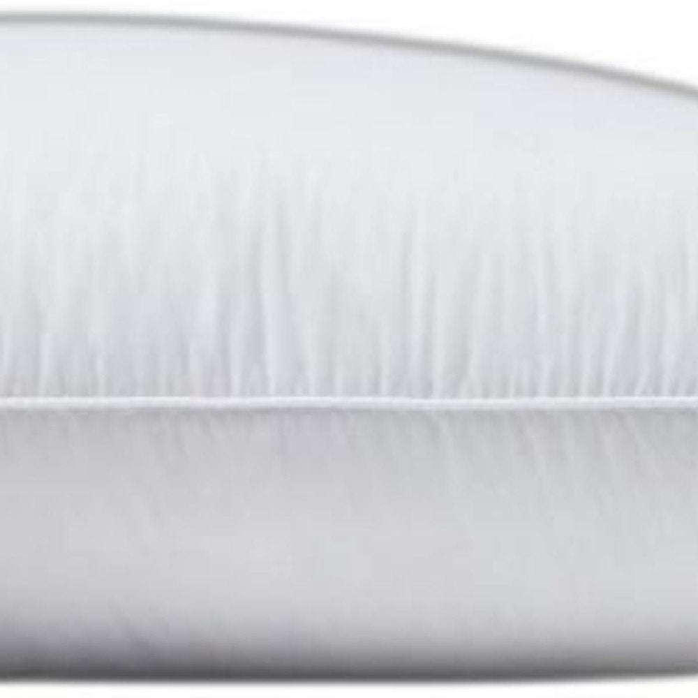 Set Of 2 Lux Sateen Down Alternative King Size Medium Pillows