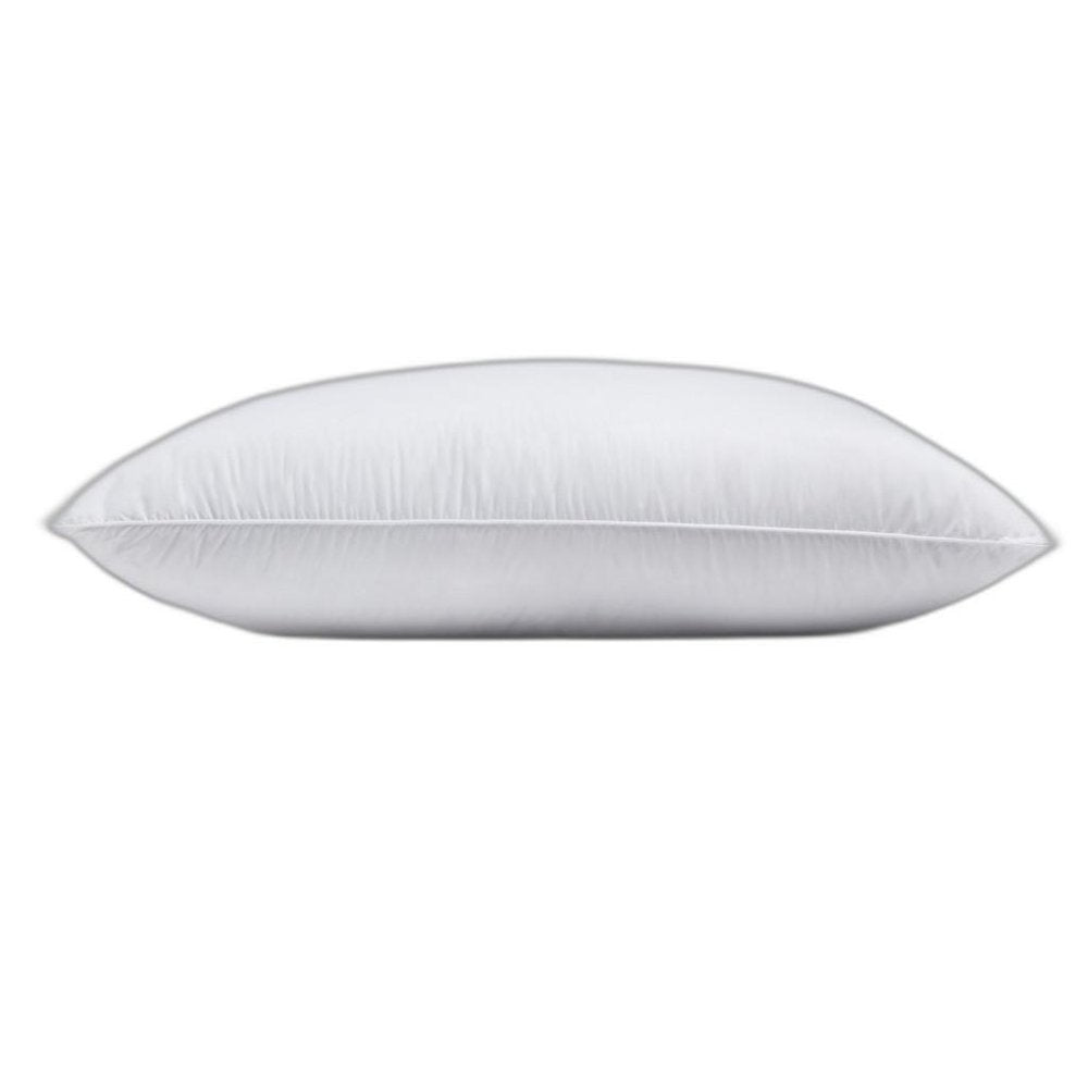 Set Of 2 Lux Sateen Down Alternative Standard Size Firm Pillows