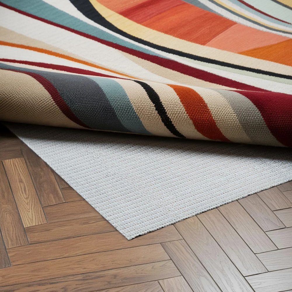 3' x 5' Beige Non Slip Rug Pad