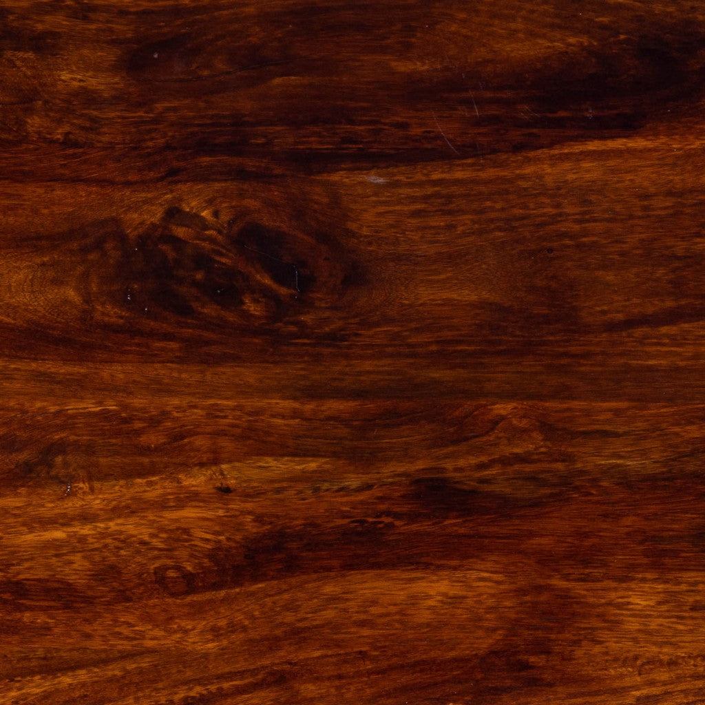 39" Brown Wood Coffee Table