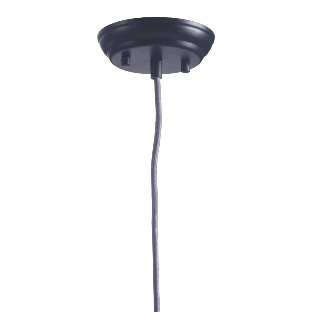 Gray Night Sky Zig Zag Ceiling Lamp