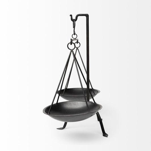 Libra Dark Metal Vintage Decorative Scale