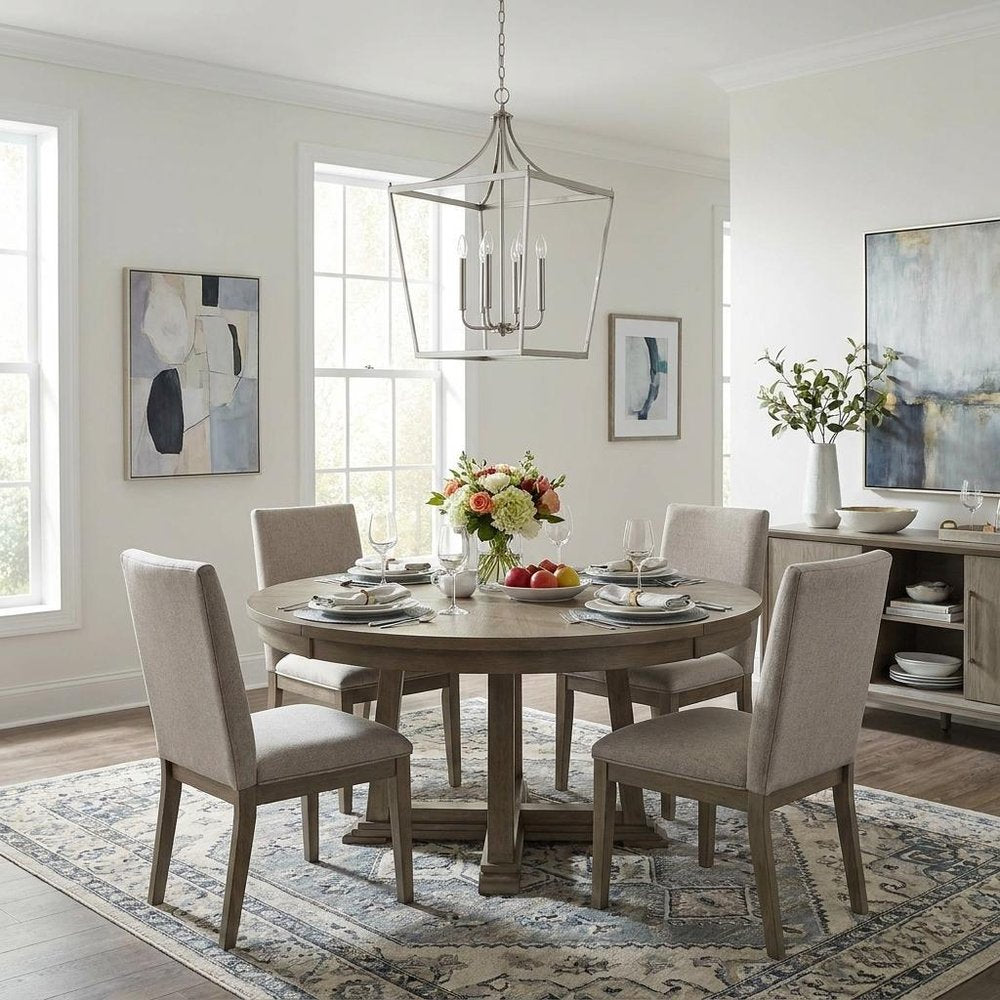 Kennedy 8-Light Satin Nickel Pendant