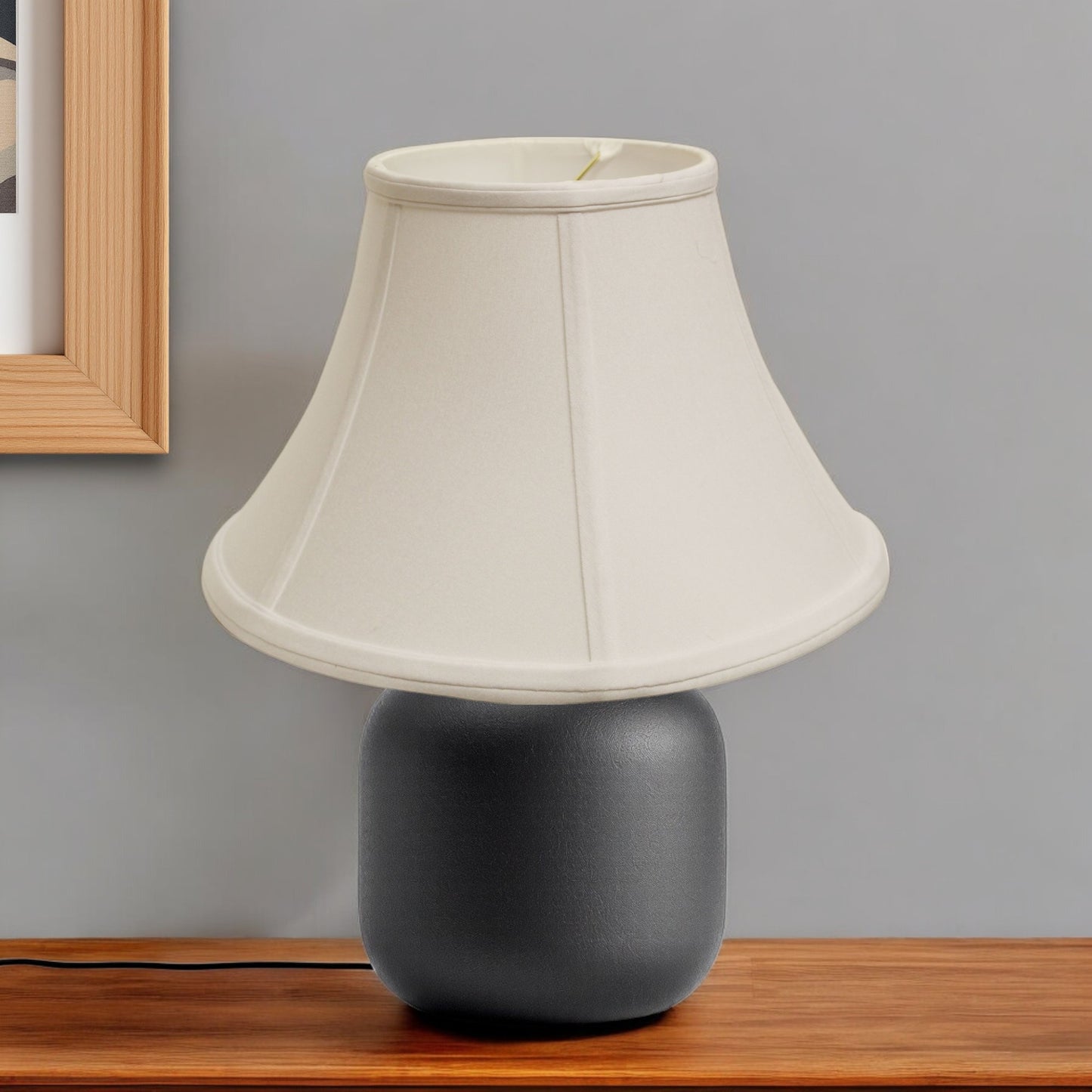18" Snow Drum No Slub Lampshade