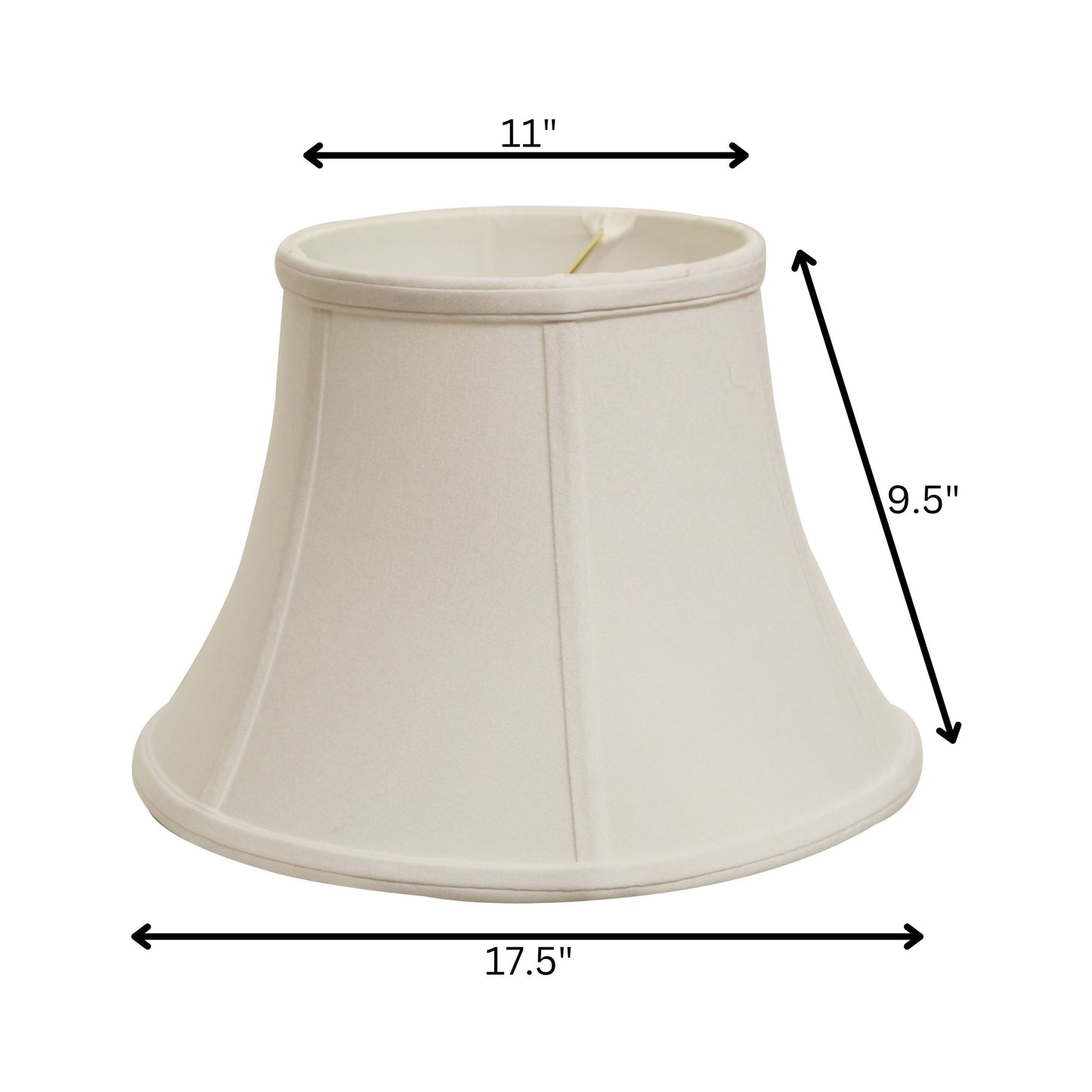 18" Snow Drum No Slub Lampshade