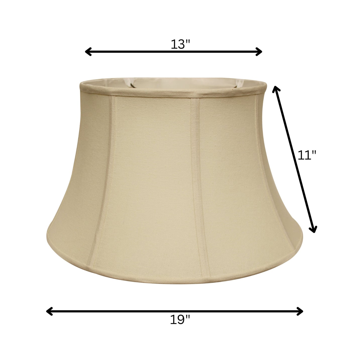 19" Inherent Drum Linen Lampshade