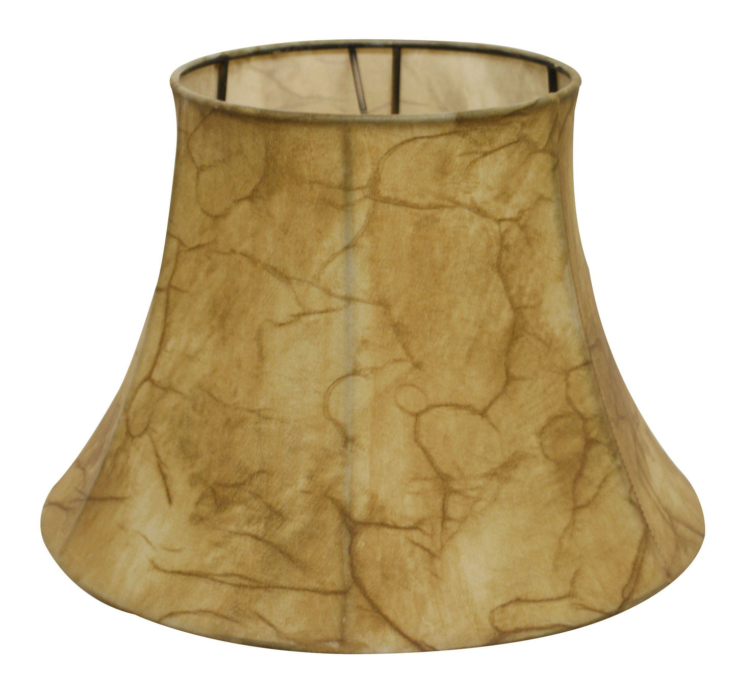 19" Antique Parchment Shallow Drum Parchment Lampshade