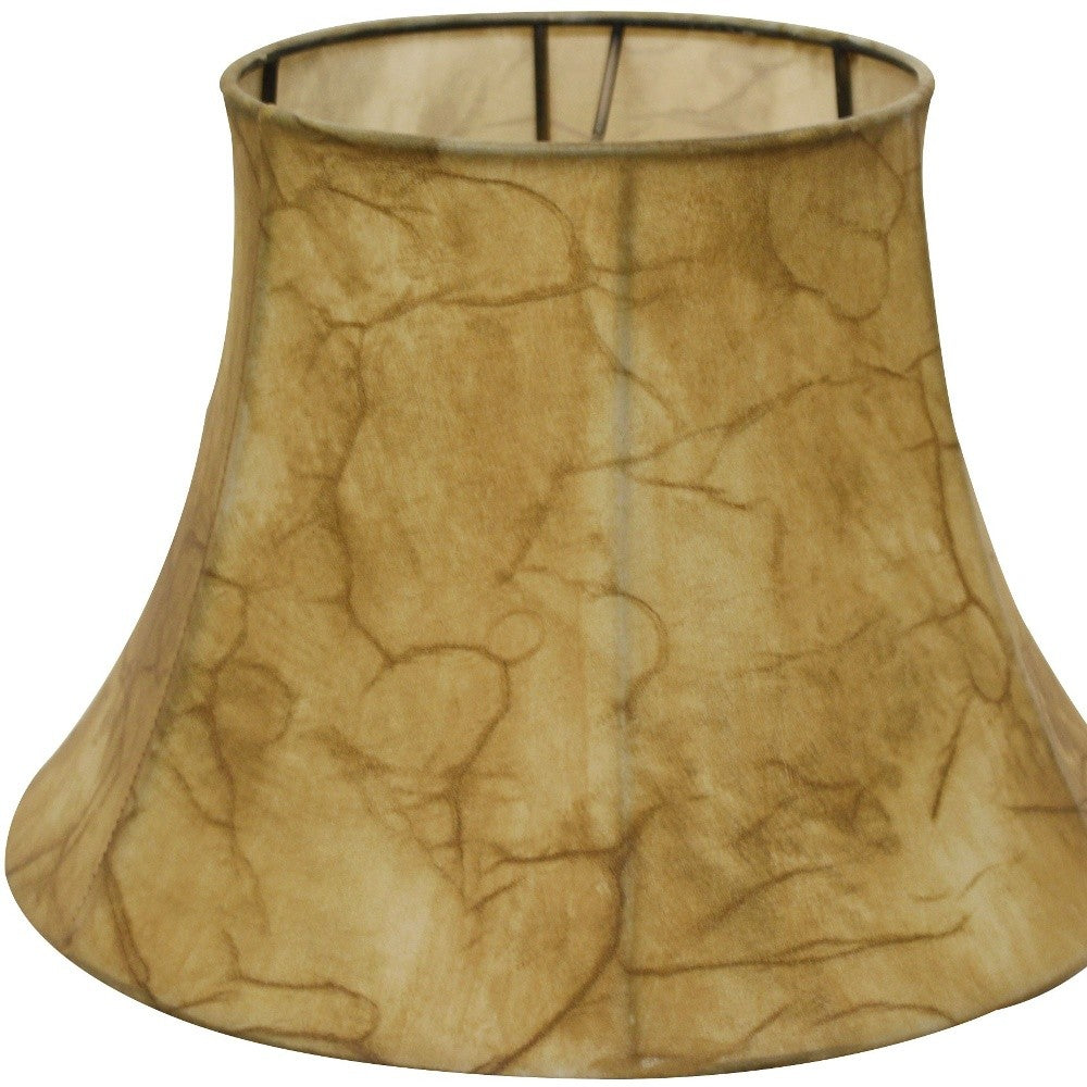 19" Antique Parchment Shallow Drum Parchment Lampshade