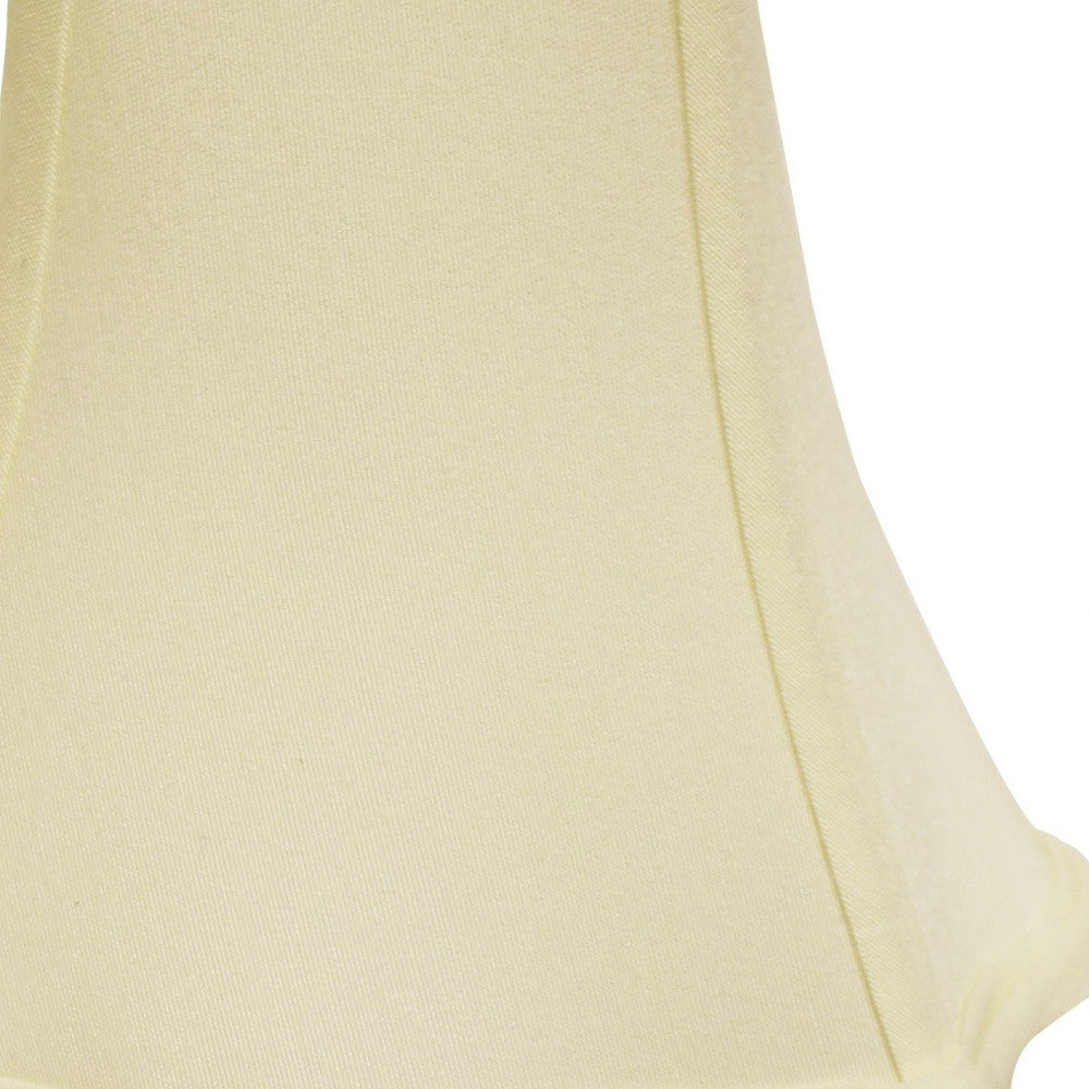 10" Ivory Premium Square No Slub Lampshade