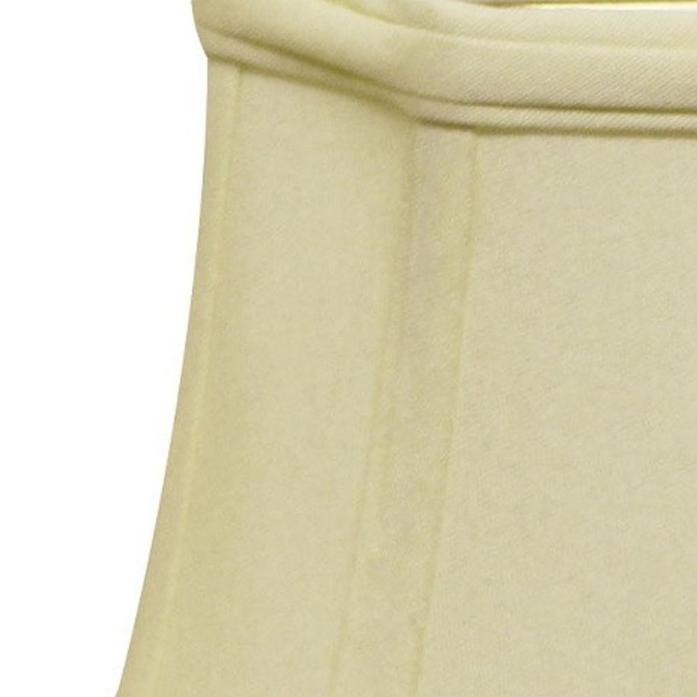 Ivory Shantung Silk Lamp Shade