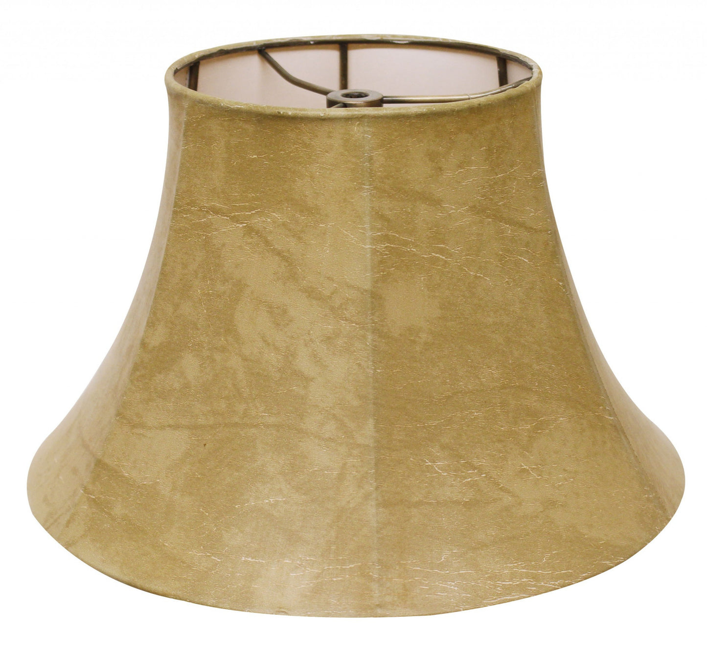 12" Faux Snakeskin Slanted Softback Parchment Lampshade