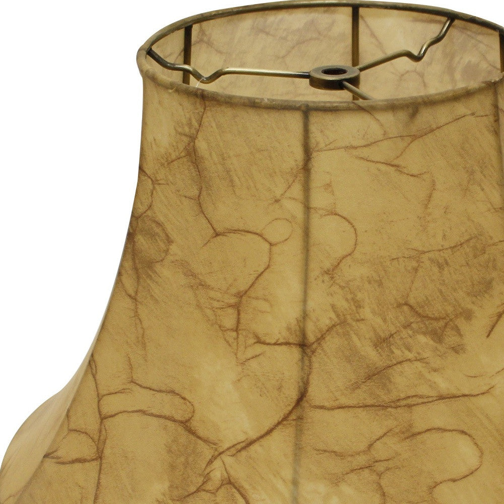 12" Antique Parchment Slanted Softback Lampshade