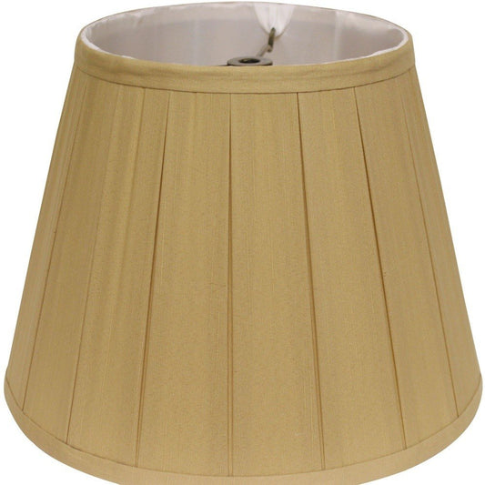 Camel Shantung Silk Empire Lamp Shade