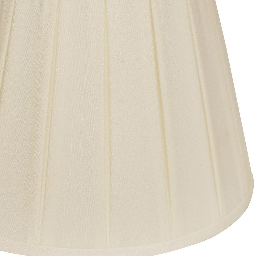 Ivory Shantung Silk Empire Lamp Shade