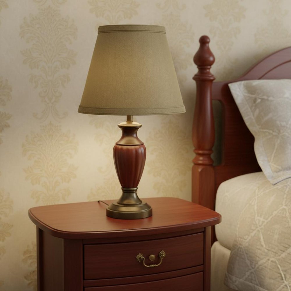 Tan No Slub Innsbruck Empire Lamp Shade