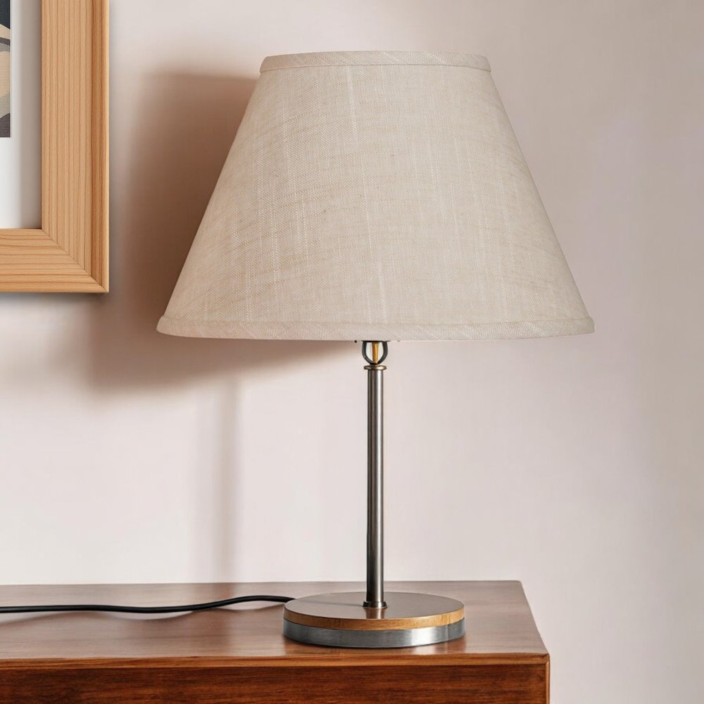 Light Yellow Linen Empire Lamp Shade