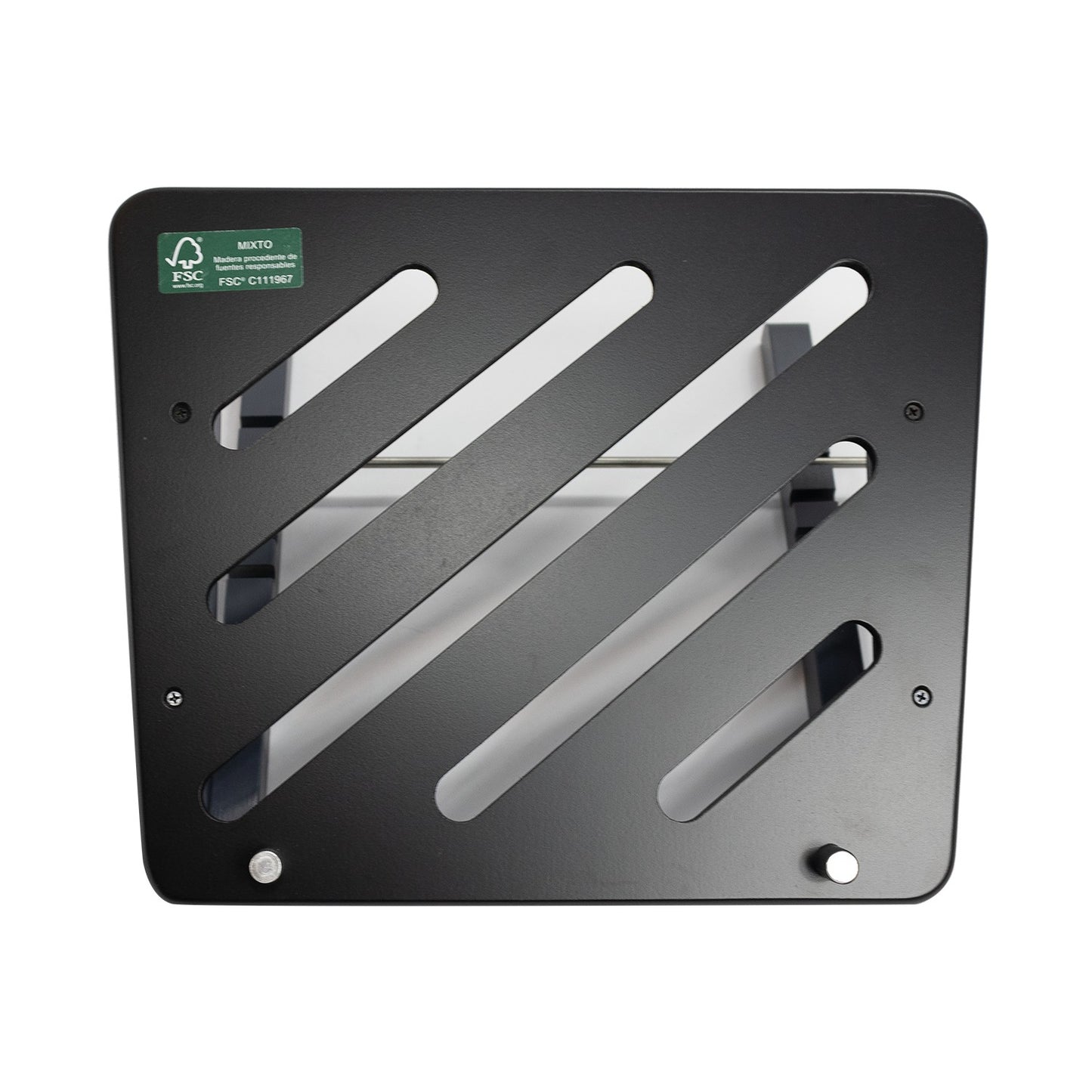 Black Adjustable Five Level Ergonomic Laptop Stand