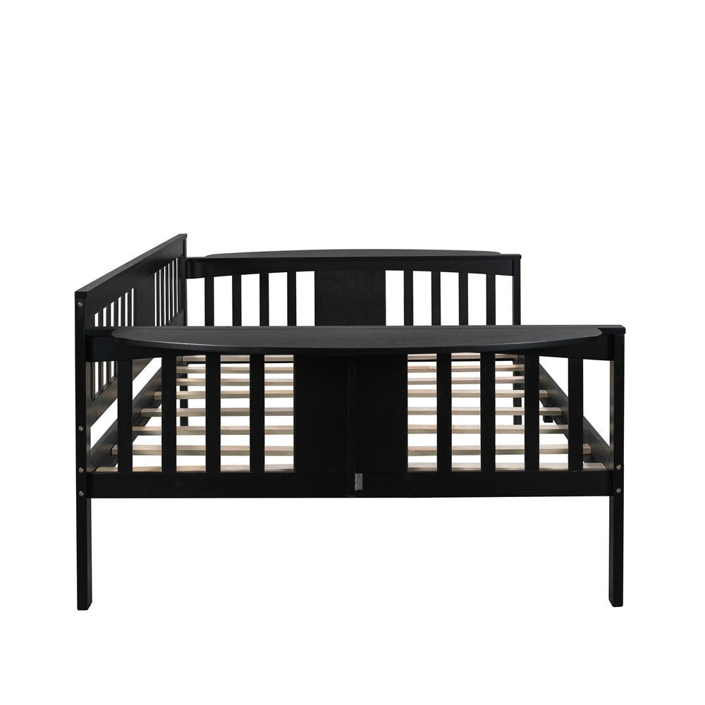 Espresso Wood Full Bed Frame