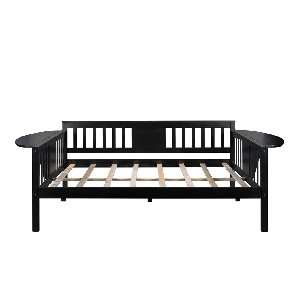 Espresso Wood Full Bed Frame