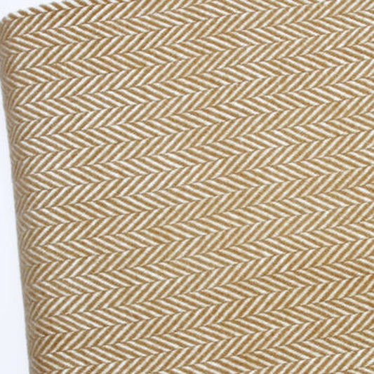 70" X 55" Copper And White Cotton Blend Woven Herringbone Plush Throw Blanket with Tassels