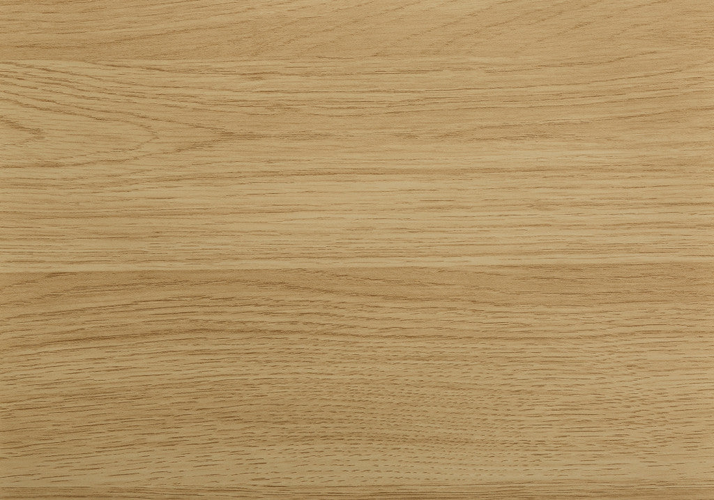 58" Natural and White Wood and Metal Corner Computer Desk