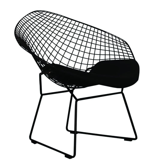 32" Black Lounge Chair