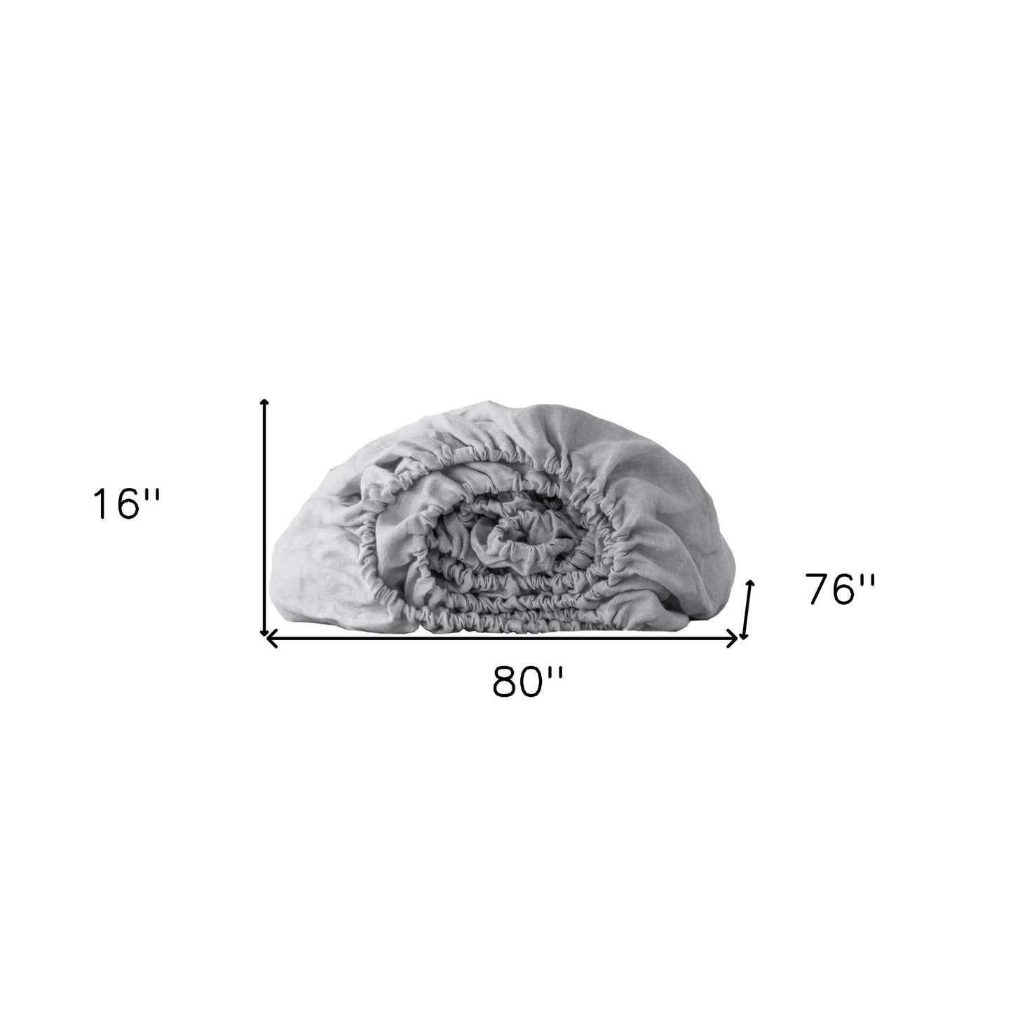 Cloud Linen King Fitted sheet