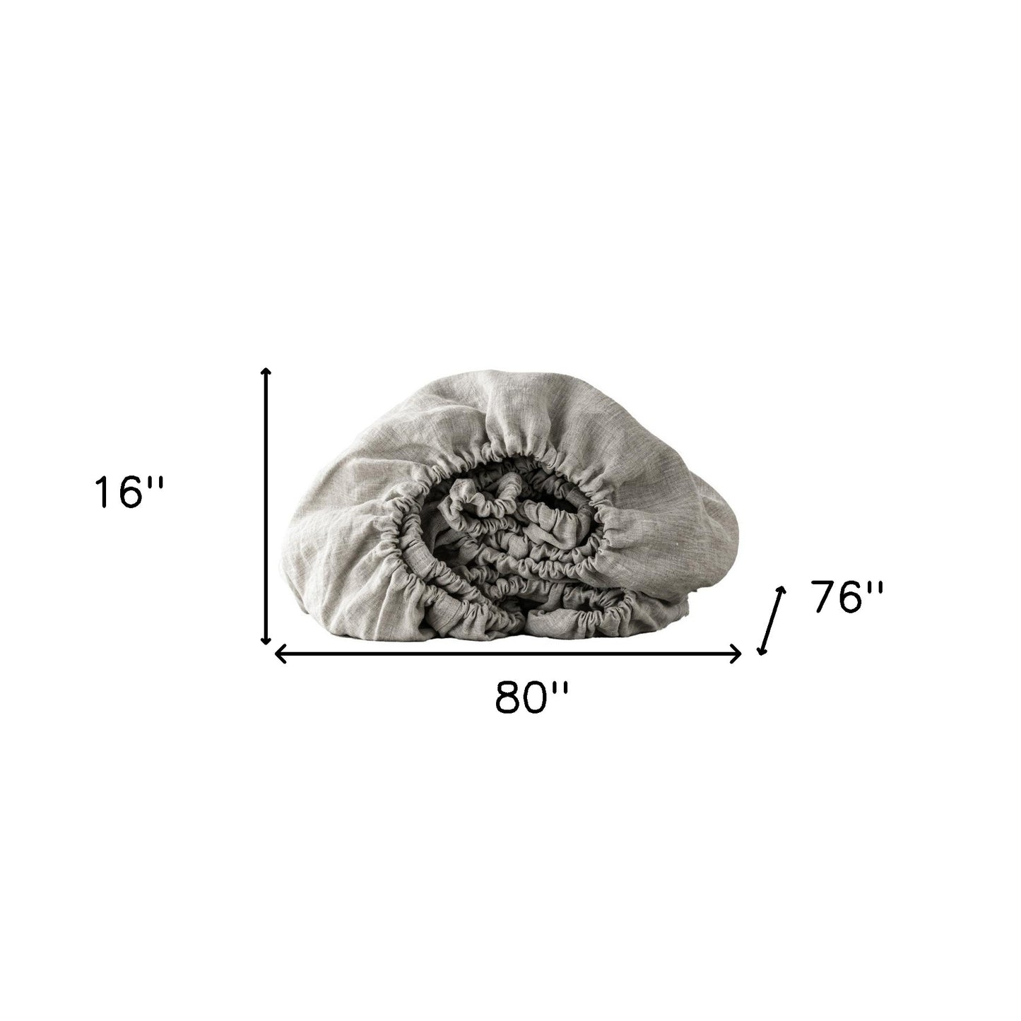 Cloud Linen King Fitted sheet