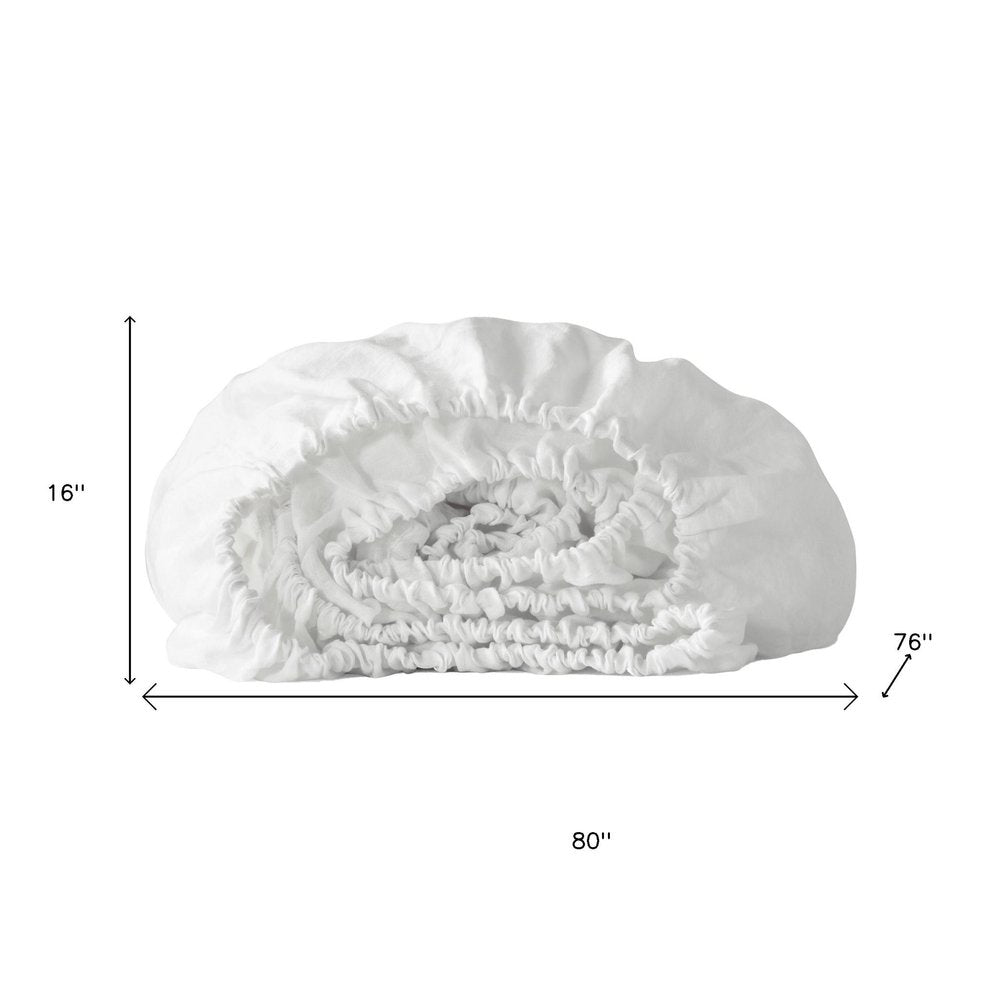 Cloud Linen King Fitted sheet