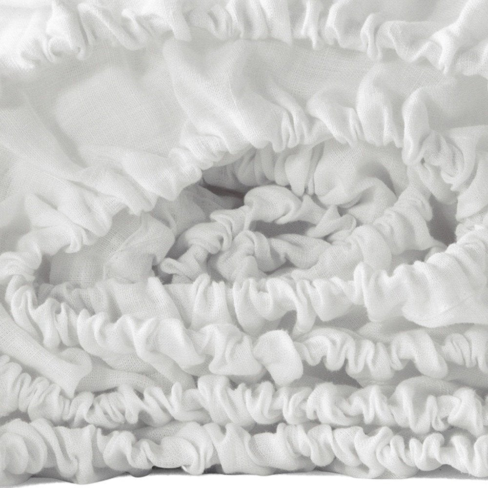 Light Gray Linen California King Fitted sheet