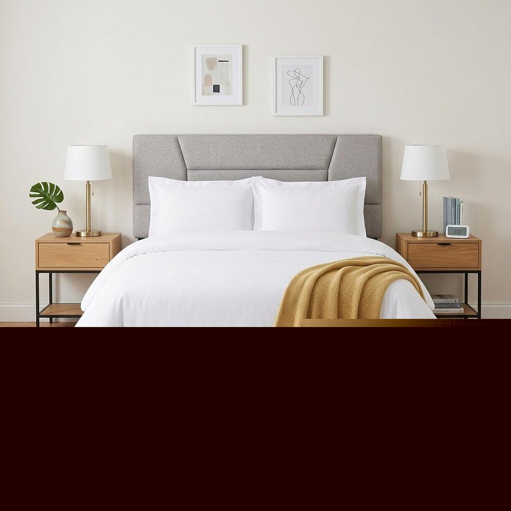 White King Cotton Blend 1000 Thread Count Washable Duvet Cover Set