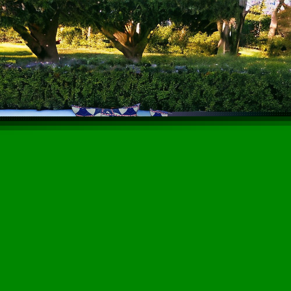 Set of Three 16" X 16" Blue and Pink Blown Seam Eclectic Indoor Outdoor Throw Pillow