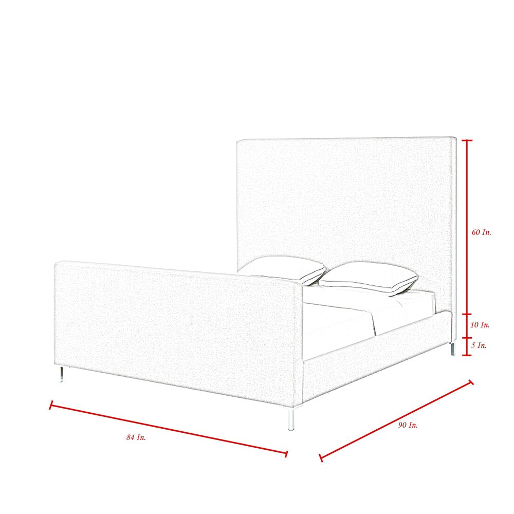 Hunter Green Solid Wood Queen Upholstered Velvet Bed