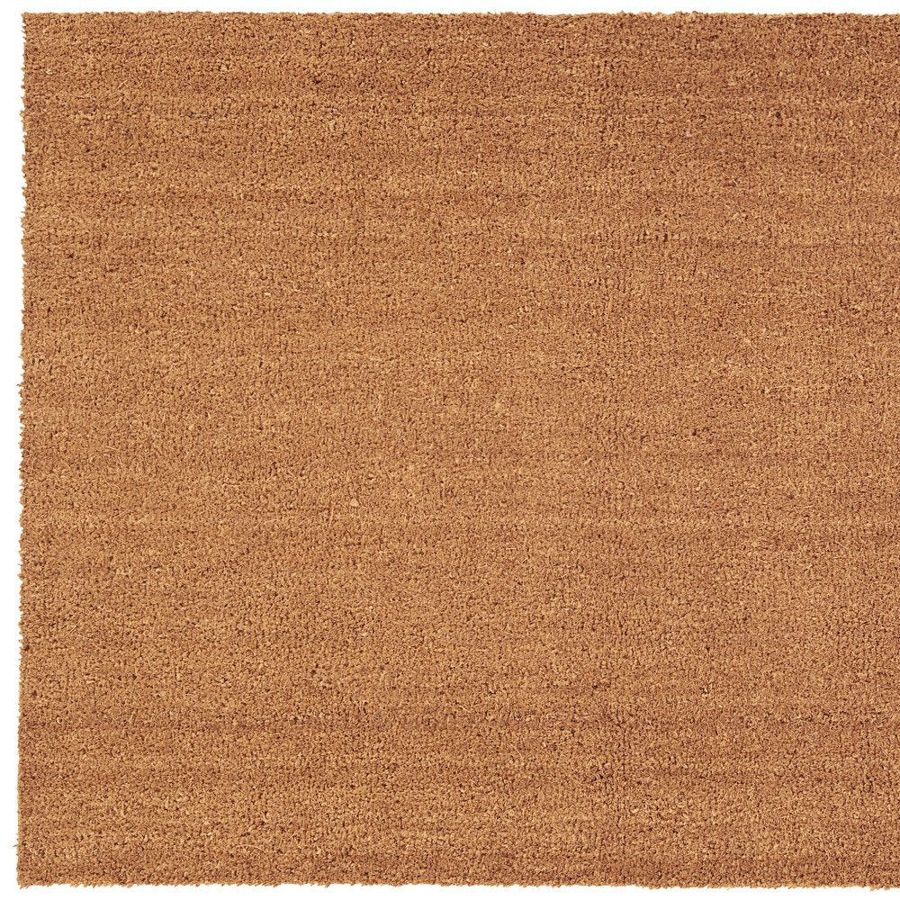 24" X 48" Natural Coir Solid Color Outdoor Door Mat