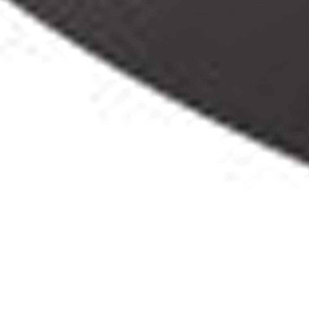 36" Cream And Black Faux Shearling And Upholstered Barrel Chair