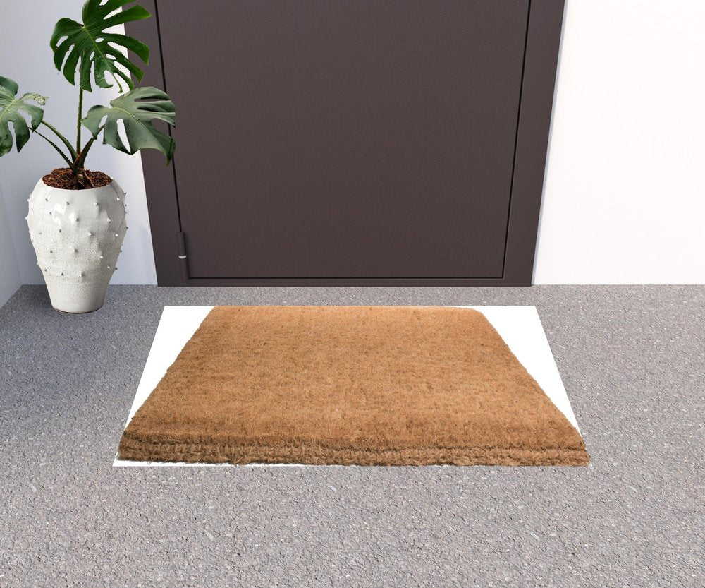 24" X 36" Brown Coir Outdoor Door Mat